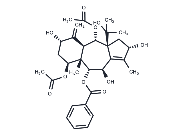 TargetMol Chemical Structure 9-Deacetyl-9-benzoyl-10-debenzoyltaxchinin A