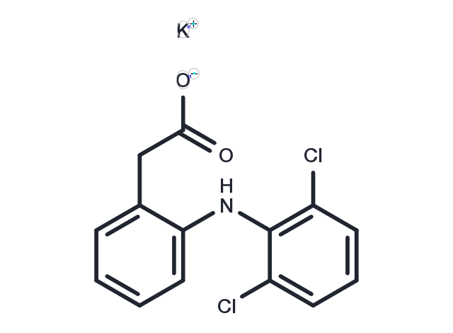TargetMol Chemical Structure Diclofenac Potassium