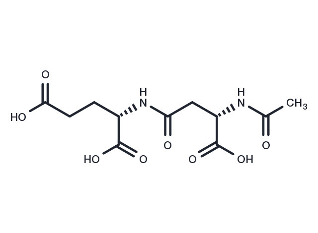 N-Acetyl-β-Asp-Glu Chemical Structure