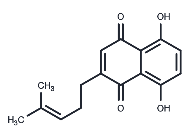 TargetMol Chemical Structure Deoxyshikonin
