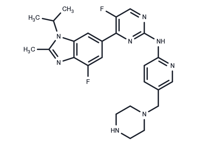 TargetMol Chemical Structure Abemaciclib metabolite M2