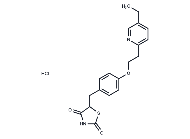 TargetMol Chemical Structure Pioglitazone hydrochloride