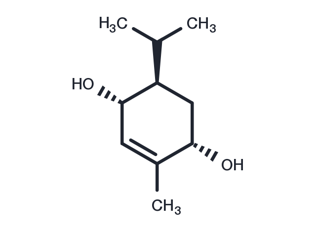 p-Menth-1-ene-3,6-diol Chemical Structure