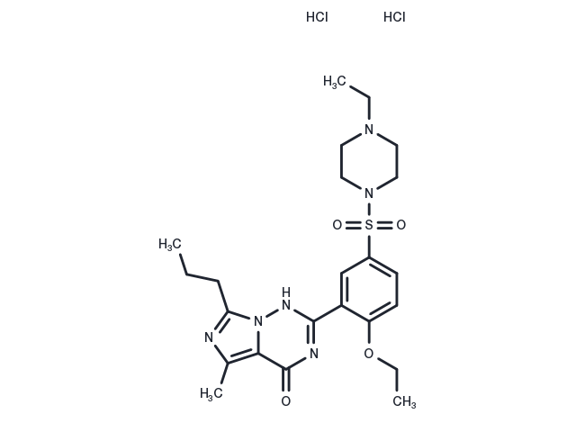 TargetMol Chemical Structure Vardenafil dihydrochloride
