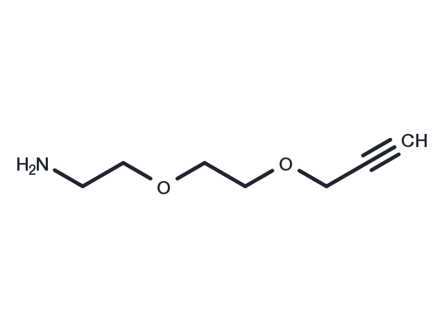Propargyl-PEG2-amine Chemical Structure