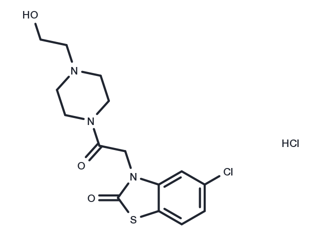 Tiaramide hydrochloride Chemical Structure