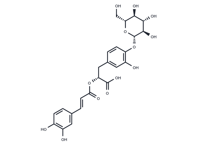 TargetMol Chemical Structure Rosmarinyl glucoside
