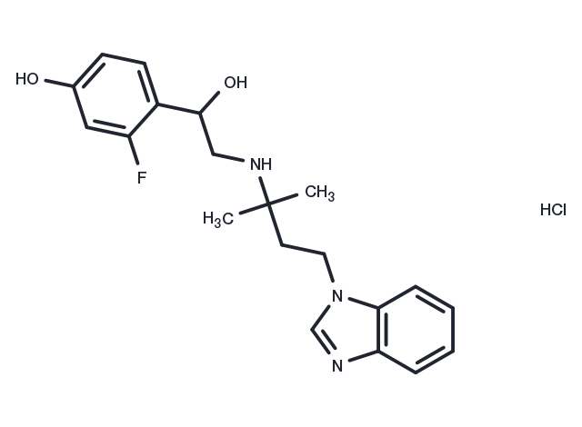 TargetMol Chemical Structure Nardeterol HCl