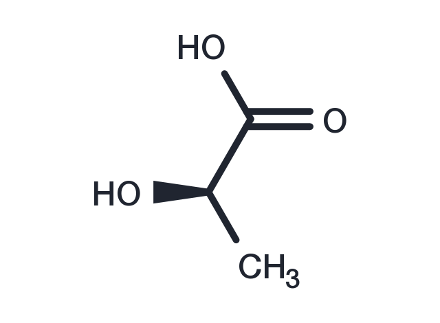 TargetMol Chemical Structure D-(-)-Lactic acid