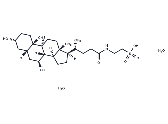 TargetMol Chemical Structure Tauroursodeoxycholate dihydrate
