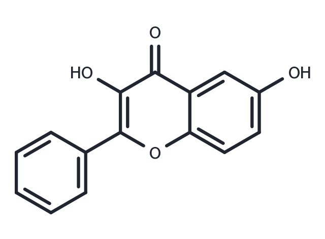 3,6-Dihydroxyflavone Chemical Structure