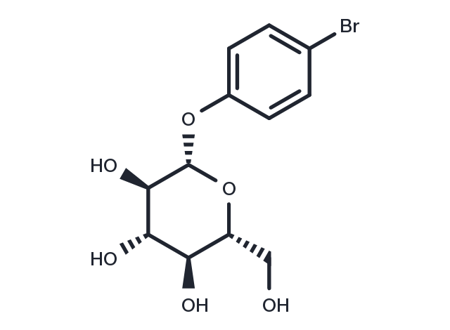 ß-pBrPh-Glc Chemical Structure