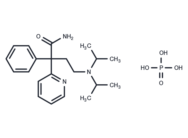 Disopyramide phosphate Chemical Structure