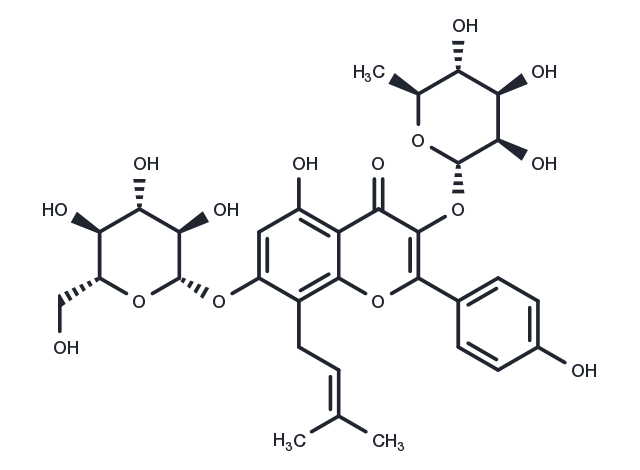 Epimedoside A Chemical Structure