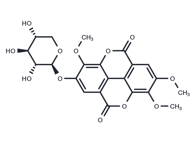 TargetMol Chemical Structure 3,7-Di-O-methylducheside A