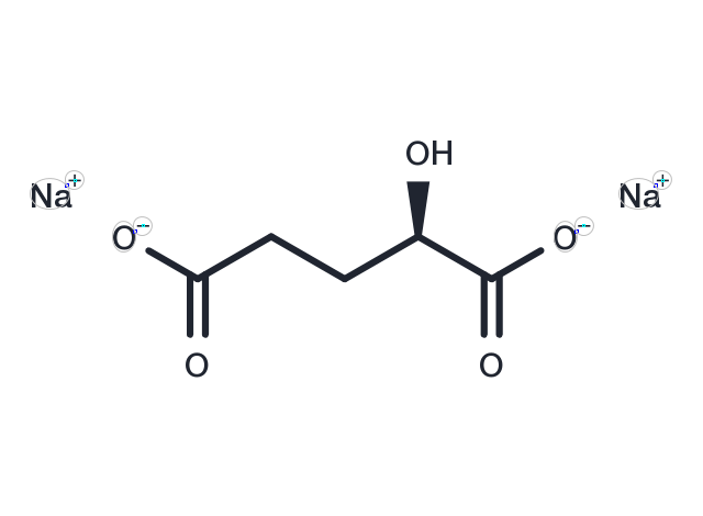 TargetMol Chemical Structure D-α-Hydroxyglutaric acid disodium