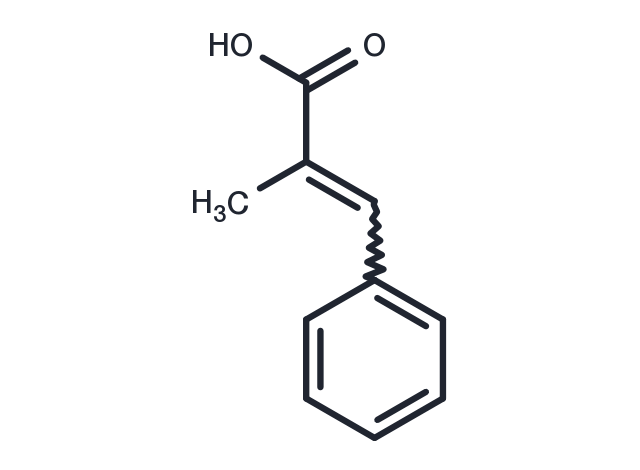 α-Methylcinnamic acid Chemical Structure