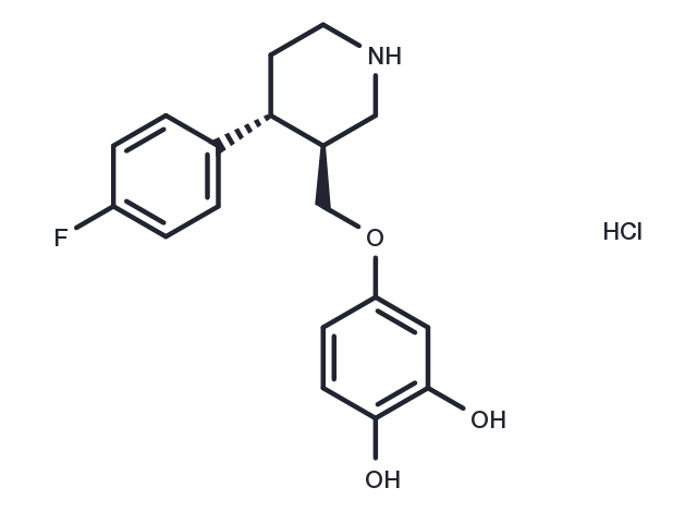 Desmethylene Paroxetine hydrochloride Chemical Structure