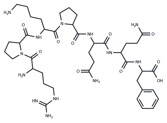 TargetMol Chemical Structure Substance P(1-7)