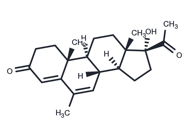 Megestrol Chemical Structure