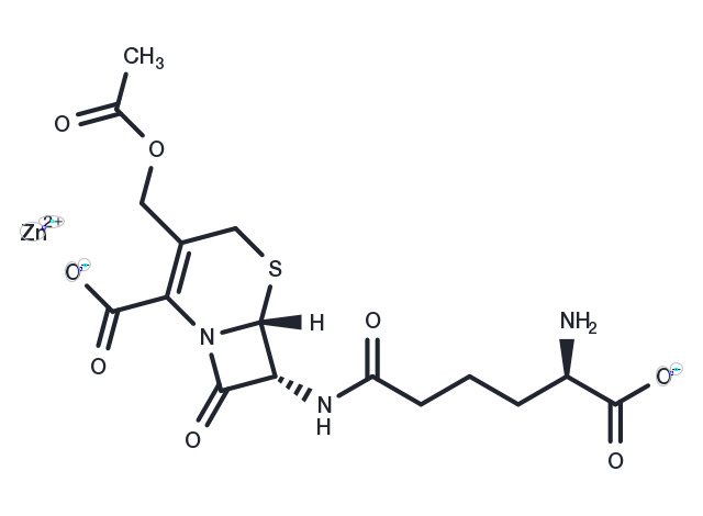 Cephalosporin C zinc salt Chemical Structure