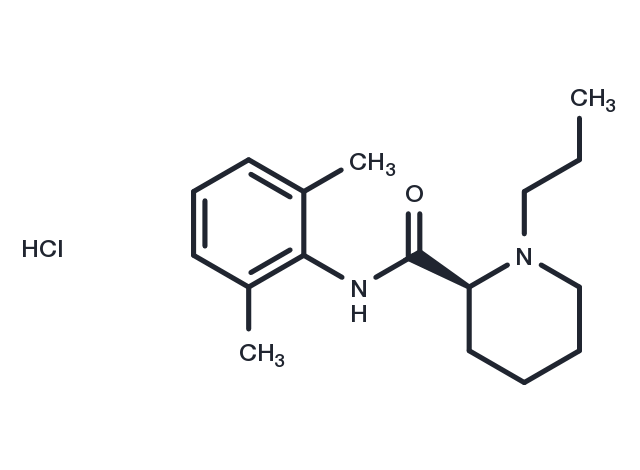 TargetMol Chemical Structure Ropivacaine hydrochloride