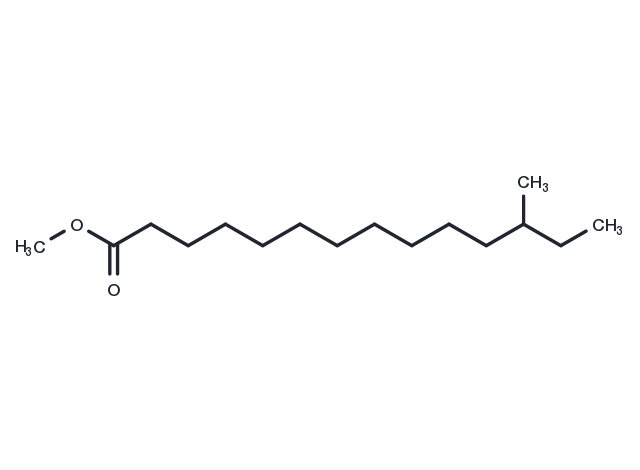 12-methyl Myristic Acid methyl ester Chemical Structure