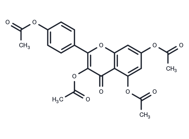 TargetMol Chemical Structure Kaempferol tetraacetate