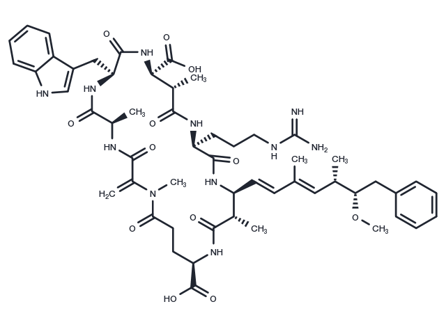 Microcystin-WR Chemical Structure