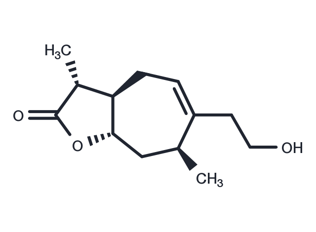 TargetMol Chemical Structure 3-Hydroxy-4,15-dinor-1(5)-xanthen-12,8-olide