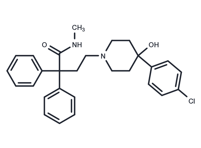 N-Desmethyl Loperamide Chemical Structure