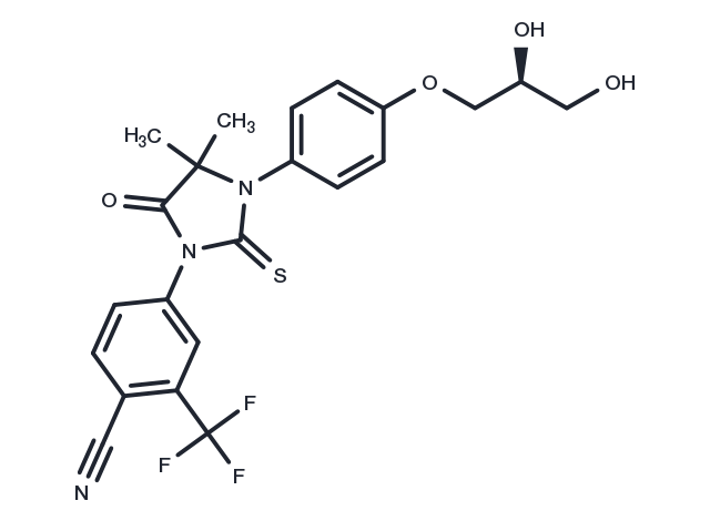 TargetMol Chemical Structure Rezvilutamide