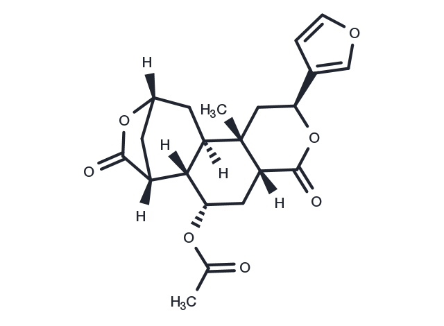 TargetMol Chemical Structure 8-Epidiosbulbin E acetate