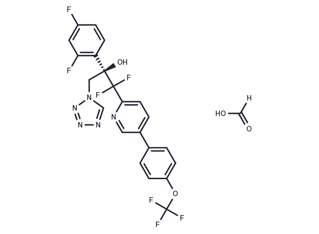 TargetMol Chemical Structure Quilseconazole Formic acid(1340593-70-5 Free base)
