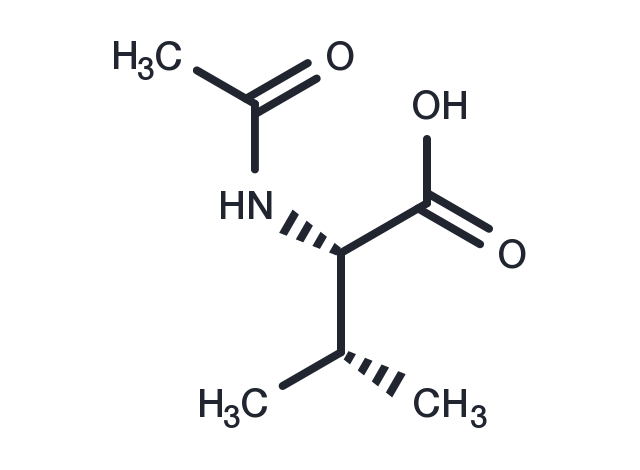 Acetylvaline Chemical Structure