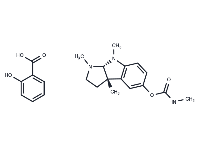 Physostigmine Salicylate Chemical Structure