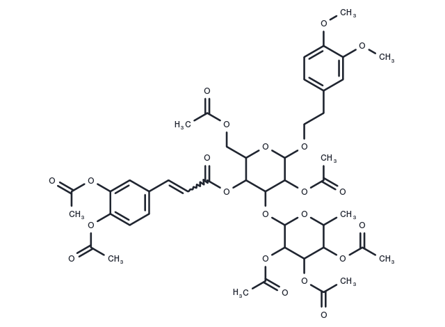 Brachynoside heptaacetate Chemical Structure