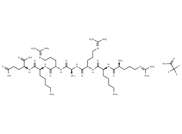 TargetMol Chemical Structure PKG inhibitor peptide TFA (82801-73-8 free base)