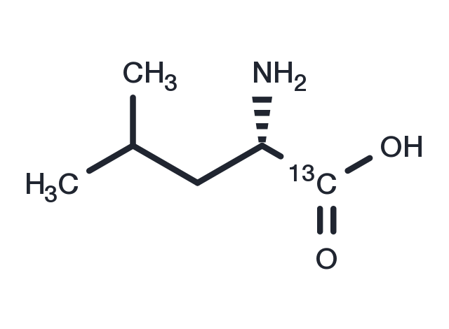 L-Leucine-1-13C Chemical Structure