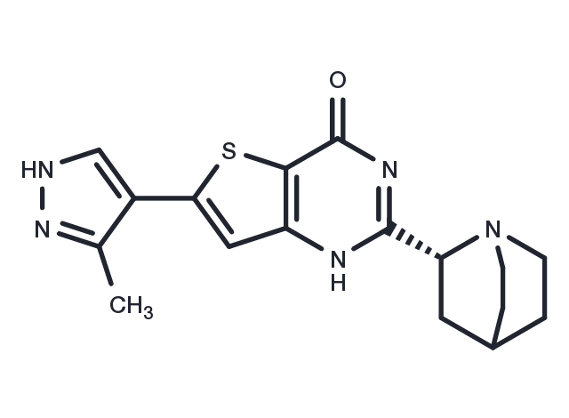 TargetMol Chemical Structure (R)-Simurosertib