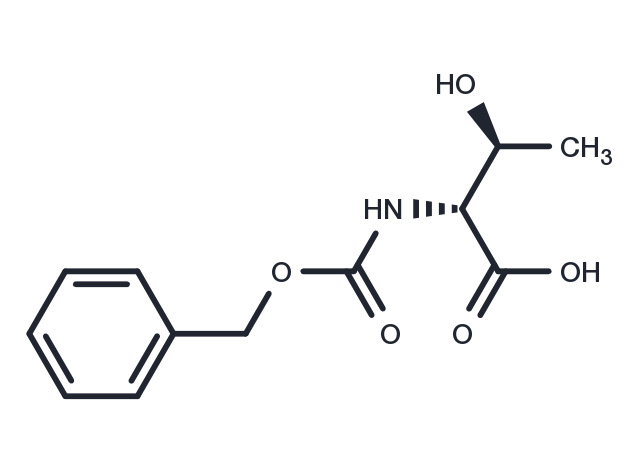 (2R,3S)-2-(((Benzyloxy)carbonyl)amino)-3-hydroxybutanoic acid Chemical Structure