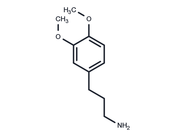 3,4-Dimethoxybenzenepropanamine Chemical Structure