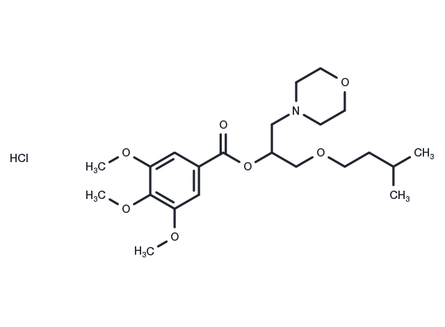 Amoproxan hydrochloride Chemical Structure