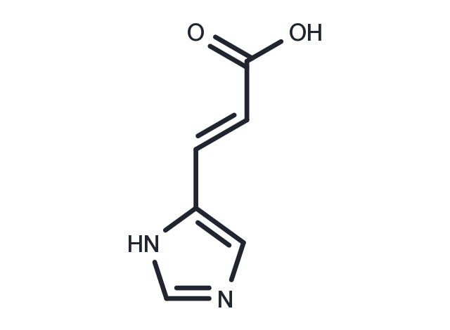 trans-Urocanic Acid Chemical Structure