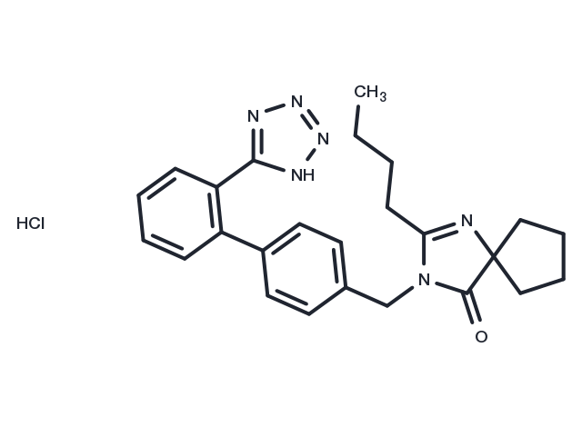 Irbesartan HCl Chemical Structure