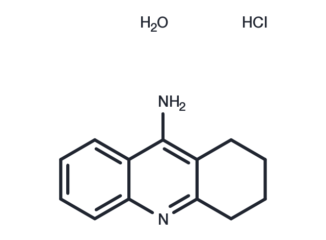 Tacrine hydrochloride (hydrate) Chemical Structure