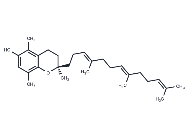 TargetMol Chemical Structure β-Tocotrienol