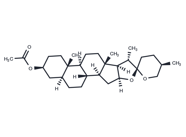 TargetMol Chemical Structure Tigogenin acetate