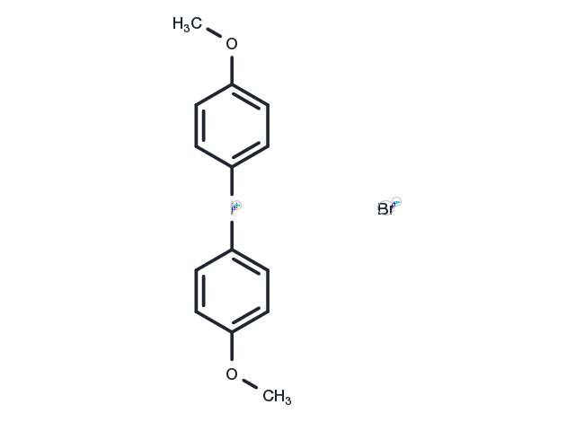 bis(p-methoxyphenyl)iodonium bromide Chemical Structure
