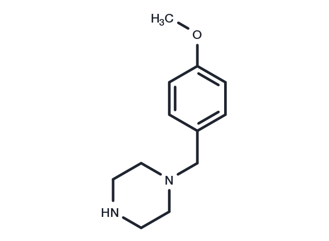 1-(4-Methoxybenzyl)piperazine Chemical Structure